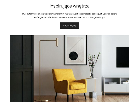 pojedyncze zdjęcie na stronie